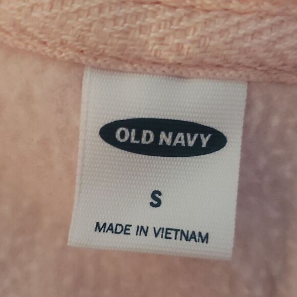 NWOT Pink Old Navy Fleece Top Sz S - Picture 4 of 5
